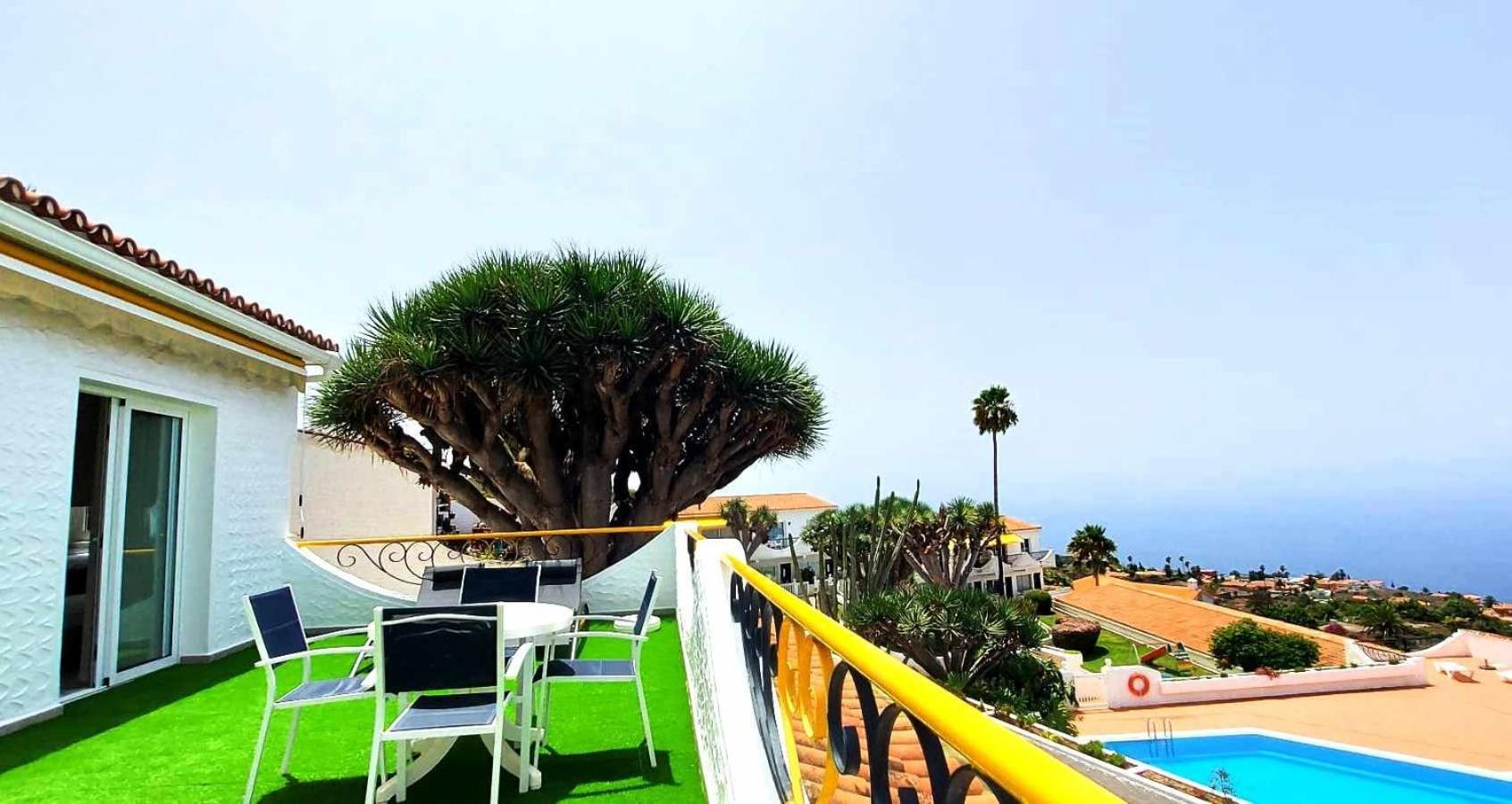 Acogedora Vivienda En Tenerife Con Vistas& Piscina Tacoronte Zewnętrze zdjęcie